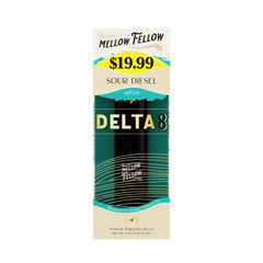 Delta 8 Premium 2ML Disposable Vape - Sour Diesel (Sativa)