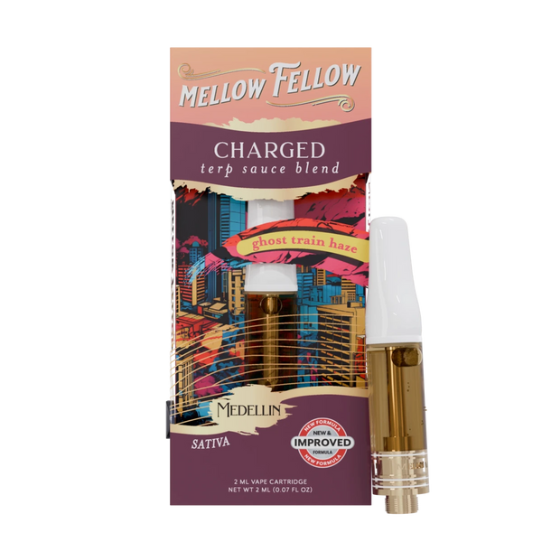Charged Blend - Terp Sauce 2ml Vape Cartridge - Ghost Train Haze (Sativa)