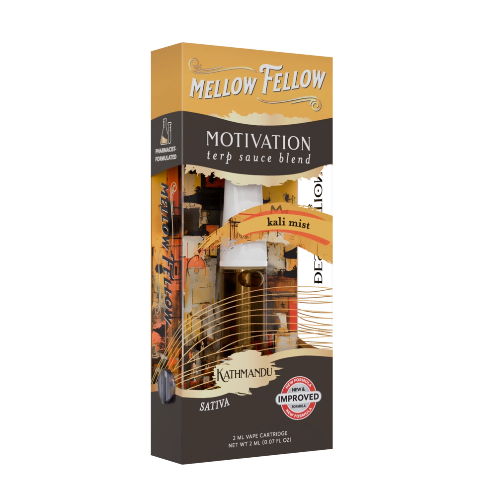 Motivation Blend - Terp Sauce 2ml Vape Cartridge - Kali Mist (Sativa) - Mellow Fellow
