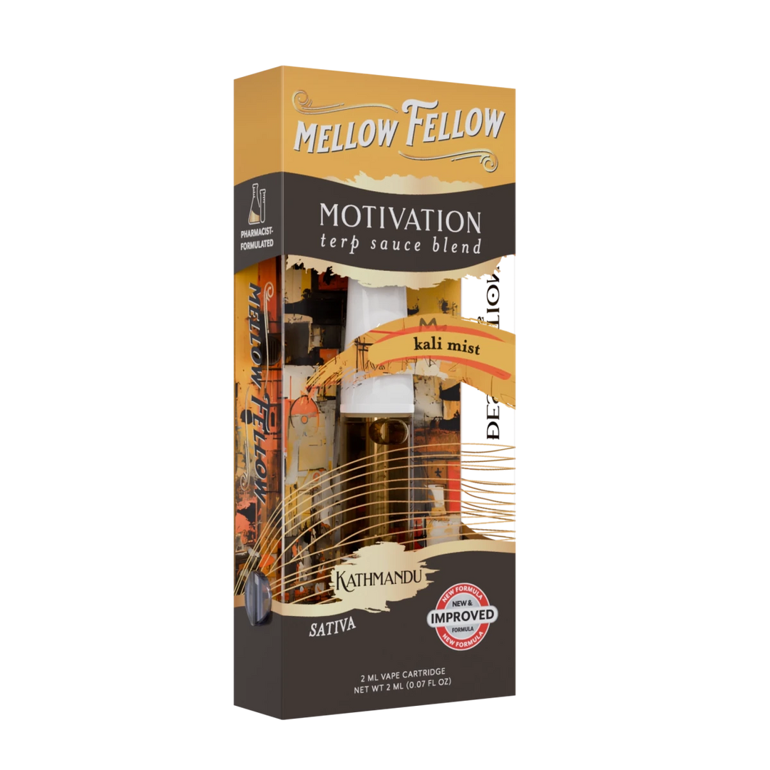 Motivation Blend - Terp Sauce 2ml Vape Cartridge - Kali Mist (Sativa) - Mellow Fellow