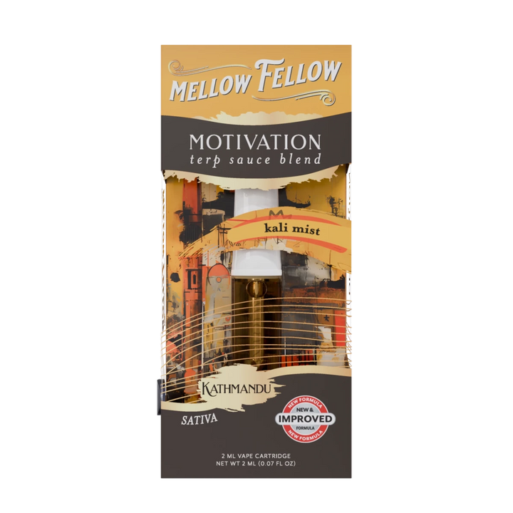 Motivation Blend - Terp Sauce 2ml Vape Cartridge - Kali Mist (Sativa) - Mellow Fellow