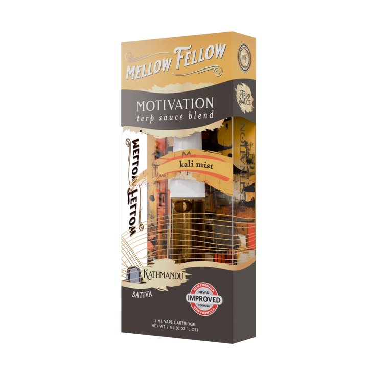 Motivation Blend - Terp Sauce 2ml Vape Cartridge - Kali Mist (Sativa) - Mellow Fellow