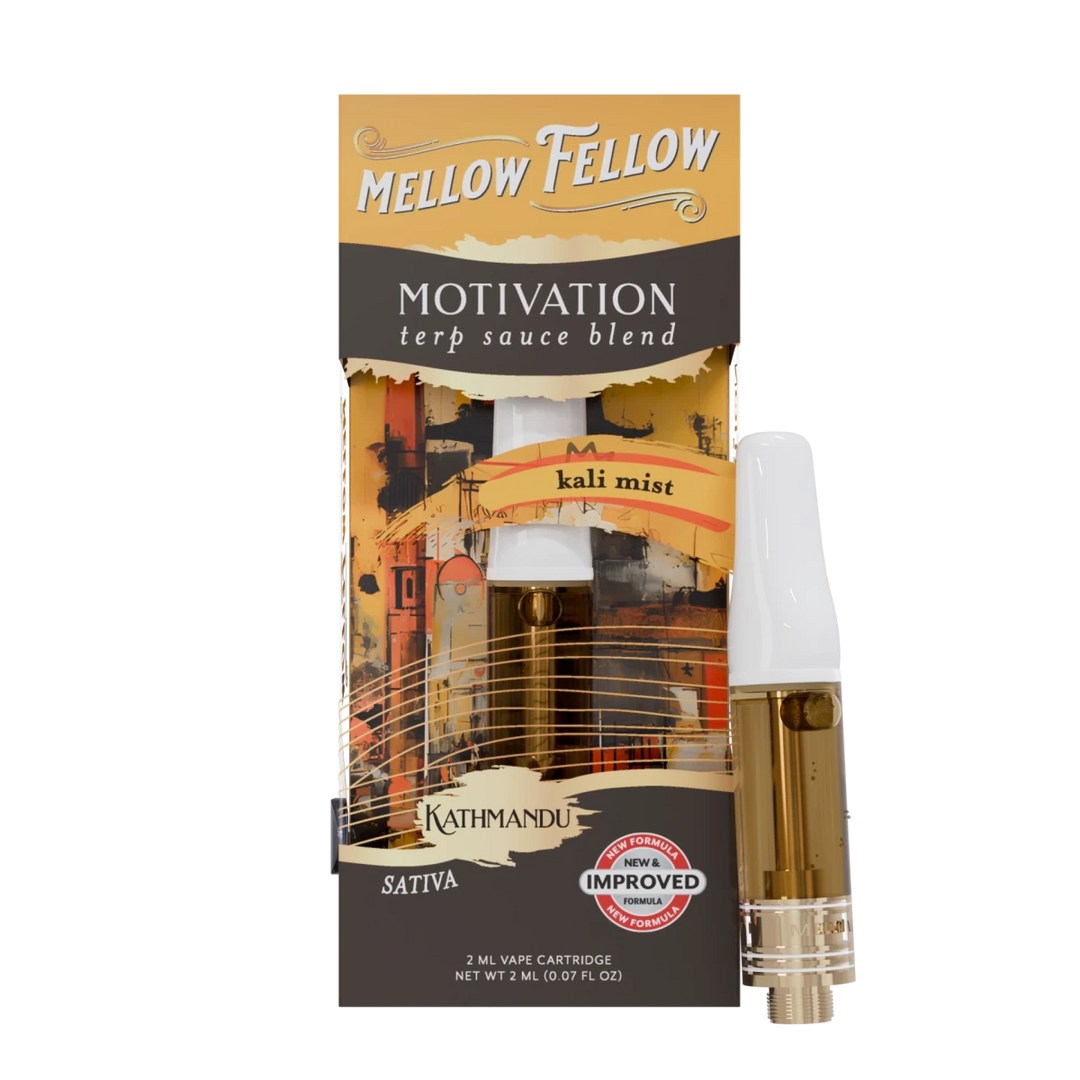 Motivation Blend - Terp Sauce 2ml Vape Cartridge - Kali Mist (Sativa) - Mellow Fellow