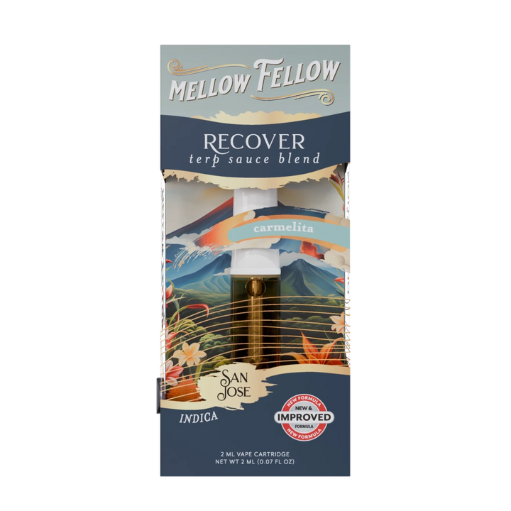 Recover Blend - Terp Sauce 2ml Vape Cartridge - Carmelita (Indica) - Mellow Fellow