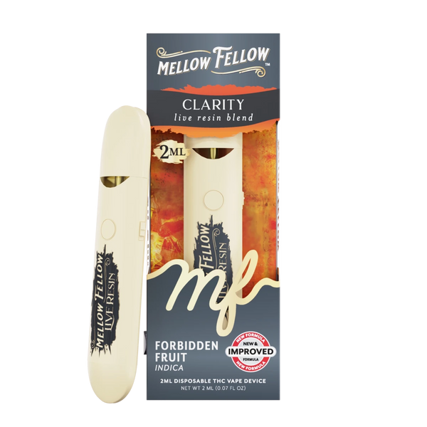 Clarity Blend 2ml Live Resin Disposable Vape - Forbidden Fruit (Indica)
