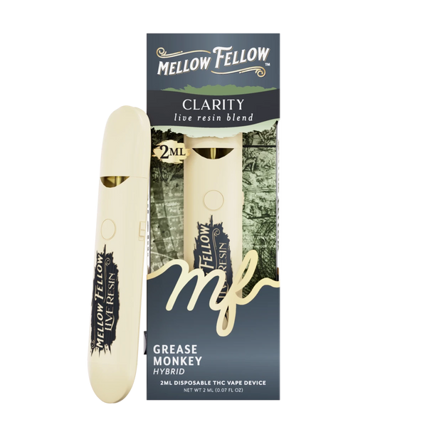Clarity Blend 2ml Live Resin Disposable Vape - Grease Monkey (Hybrid)