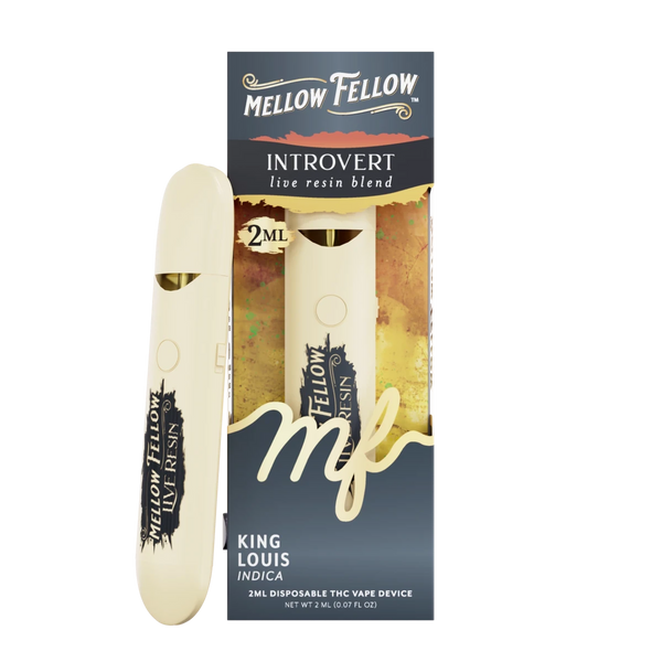 Introvert Blend 2ml Live Resin Disposable Vape - King Louis (Indica)