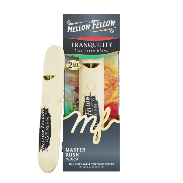 Tranquility Blend 2ml Live Resin Disposable Vape - Master Kush (Indica)