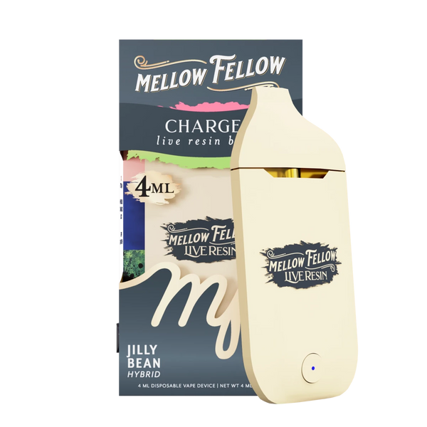 Charged Blend 4ml Live Resin Disposable Vape - Jilly Bean (Hybrid)