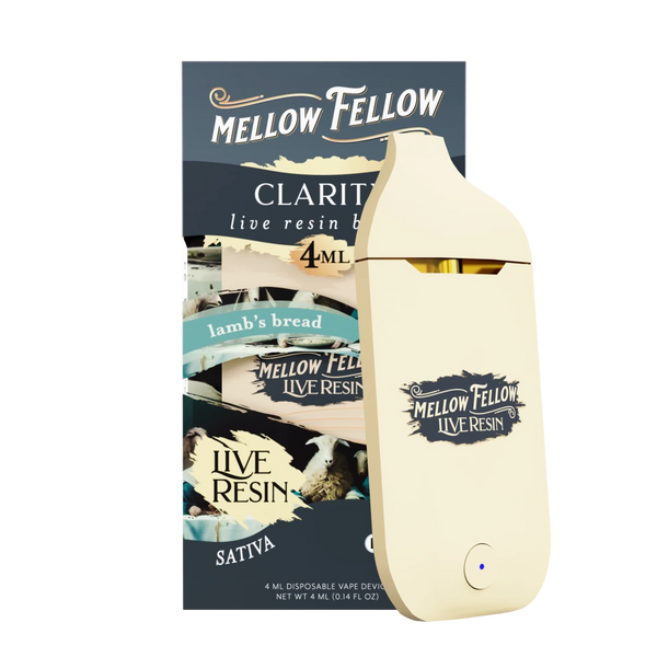 Clarity Blend 4ml Live Resin Disposable Vape - Lamb's Bread (Sativa)