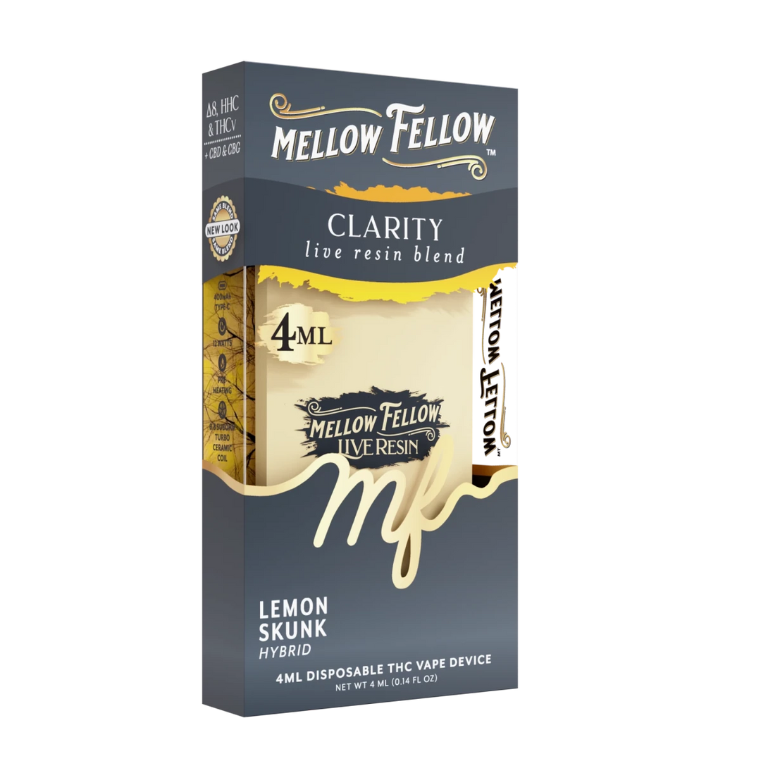 Clarity Blend 4ml Live Resin Disposable Vape - Lemon Skunk (Hybrid