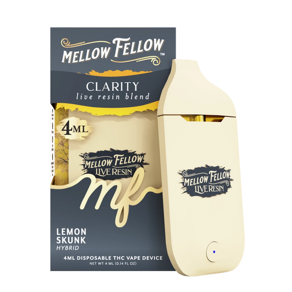 Clarity Blend 4ml Live Resin Disposable Vape - Lemon Skunk (Hybrid)