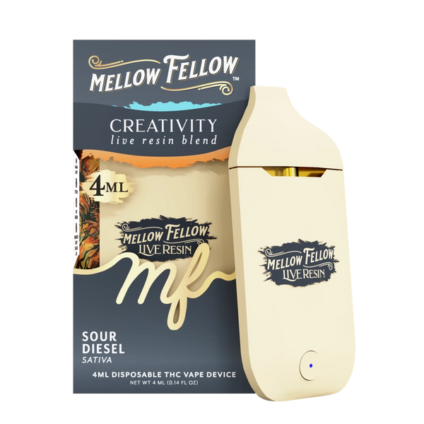 Creativity Blend 4ml Live Resin Disposable Vape - Sour Diesel (Sativa)