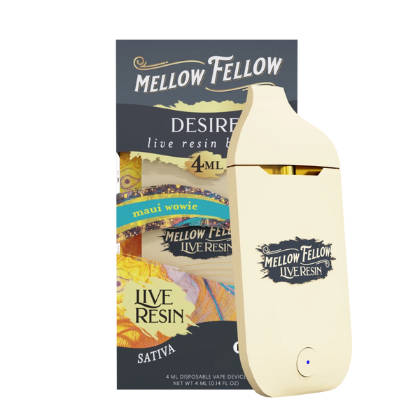 Desire Blend 4ml Live Resin Disposable Vape - Maui Wowie (Sativa)