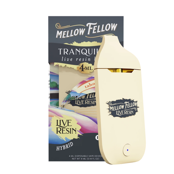 Tranquility Blend 4ml Live Resin Disposable Vape - Tahoe OG (Hybrid)
