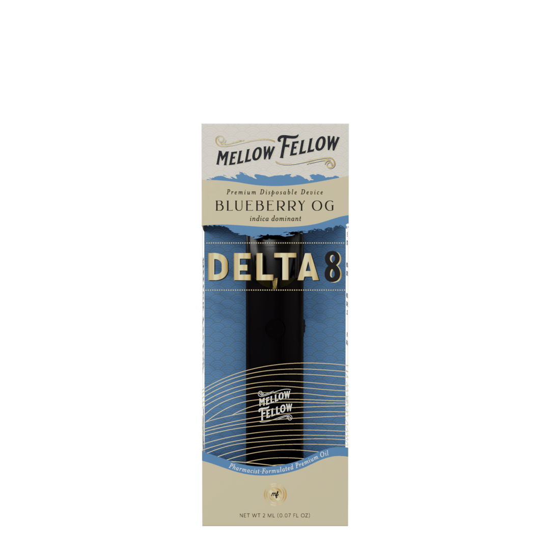 Delta 8 Premium 2ML Disposable Vape - Blueberry OG (Indica Dominant)