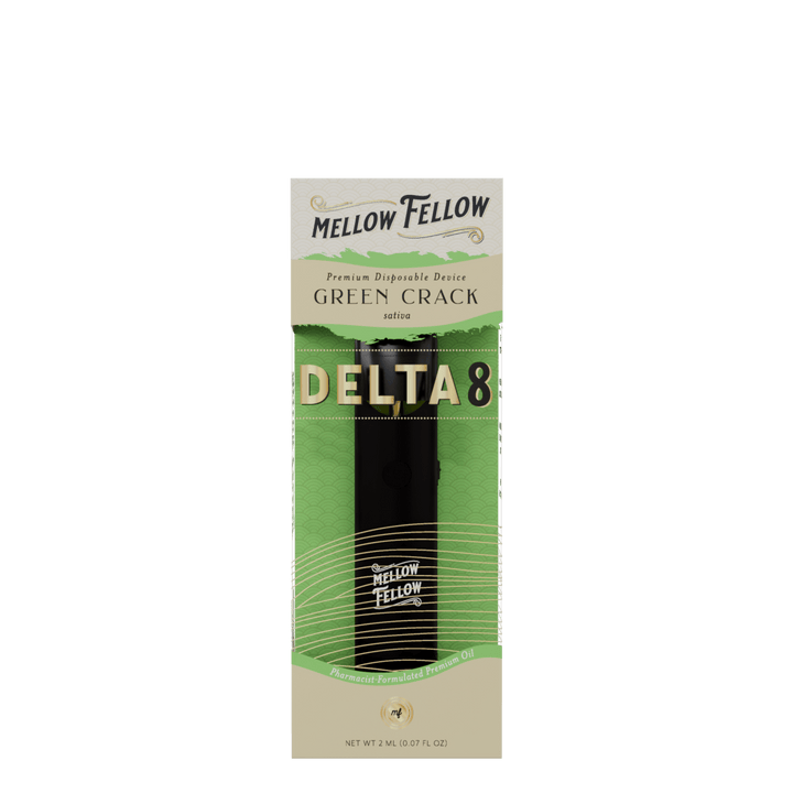 Delta 8 Premium 2ML Disposable Vape - Green Crack (Sativa)