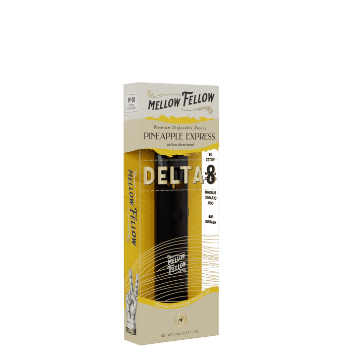 Delta 8 Premium 2ML Disposable Vape - Pineapple Express (Sativa Dominant)