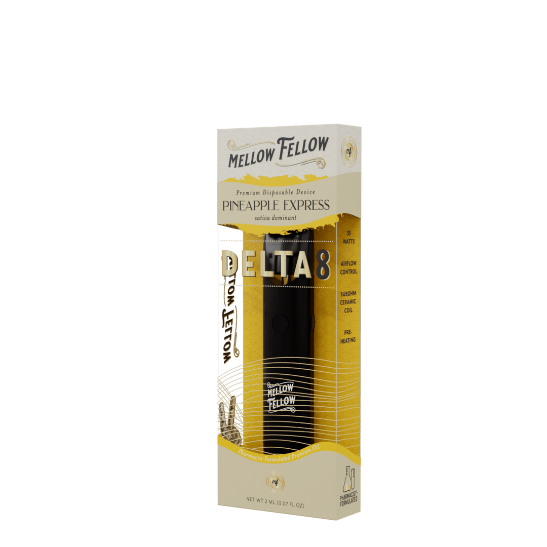 Delta 8 Premium 2ML Disposable Vape - Pineapple Express (Sativa Dominant)