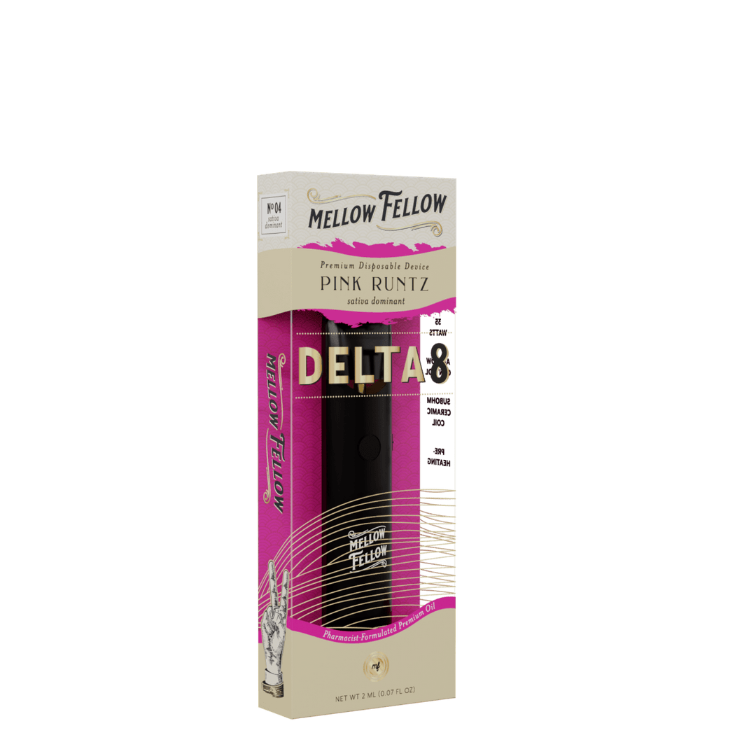 Delta 8 Premium 2ML Disposable Vape - Pink Runtz (Sativa Dominant)