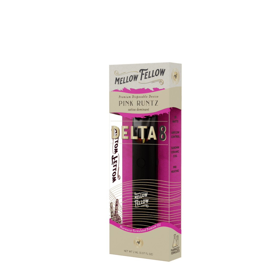 Delta 8 Premium 2ML Disposable Vape - Pink Runtz (Sativa Dominant)