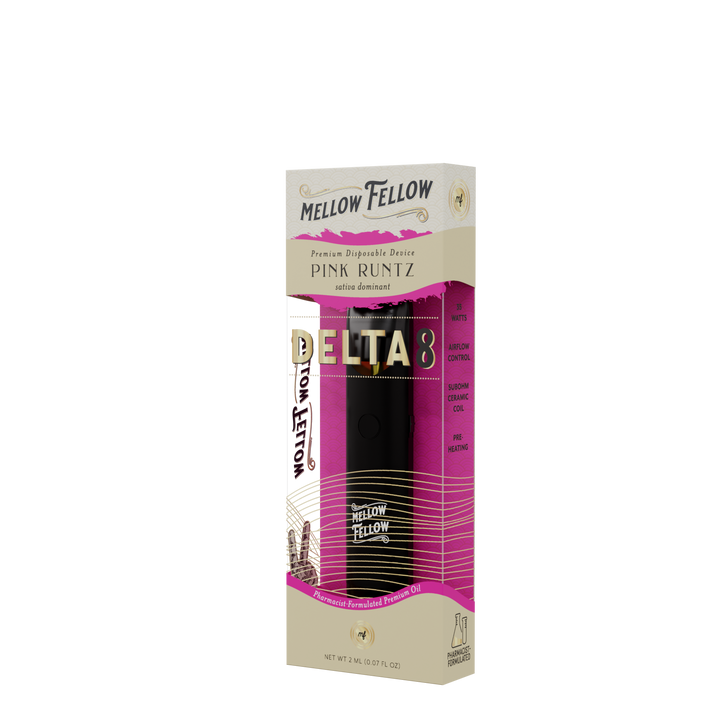 Delta 8 Premium 2ML Disposable Vape - Pink Runtz (Sativa Dominant)