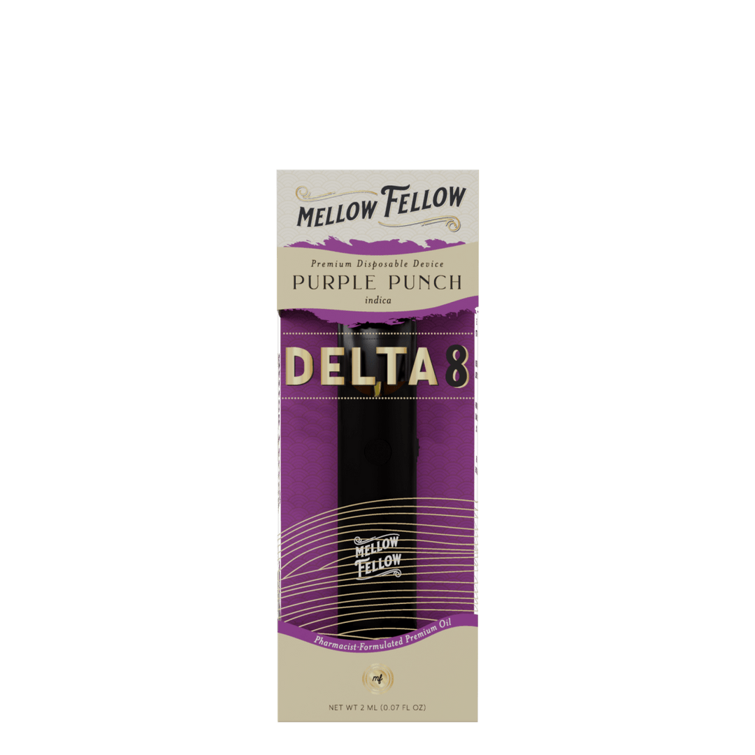 Delta 8 Premium 2ML Disposable Vape - Purple Punch (Indica)