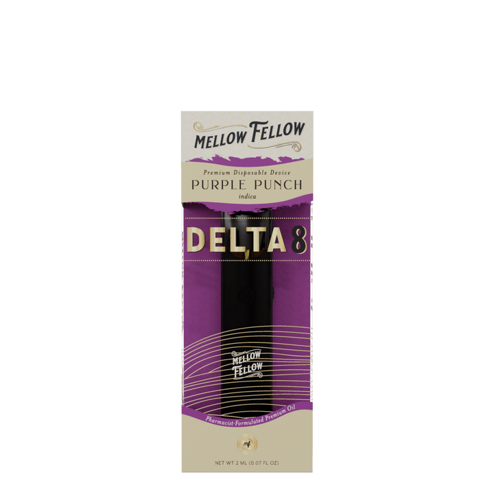 Delta 8 Premium 2ML Disposable Vape - Purple Punch (Indica)