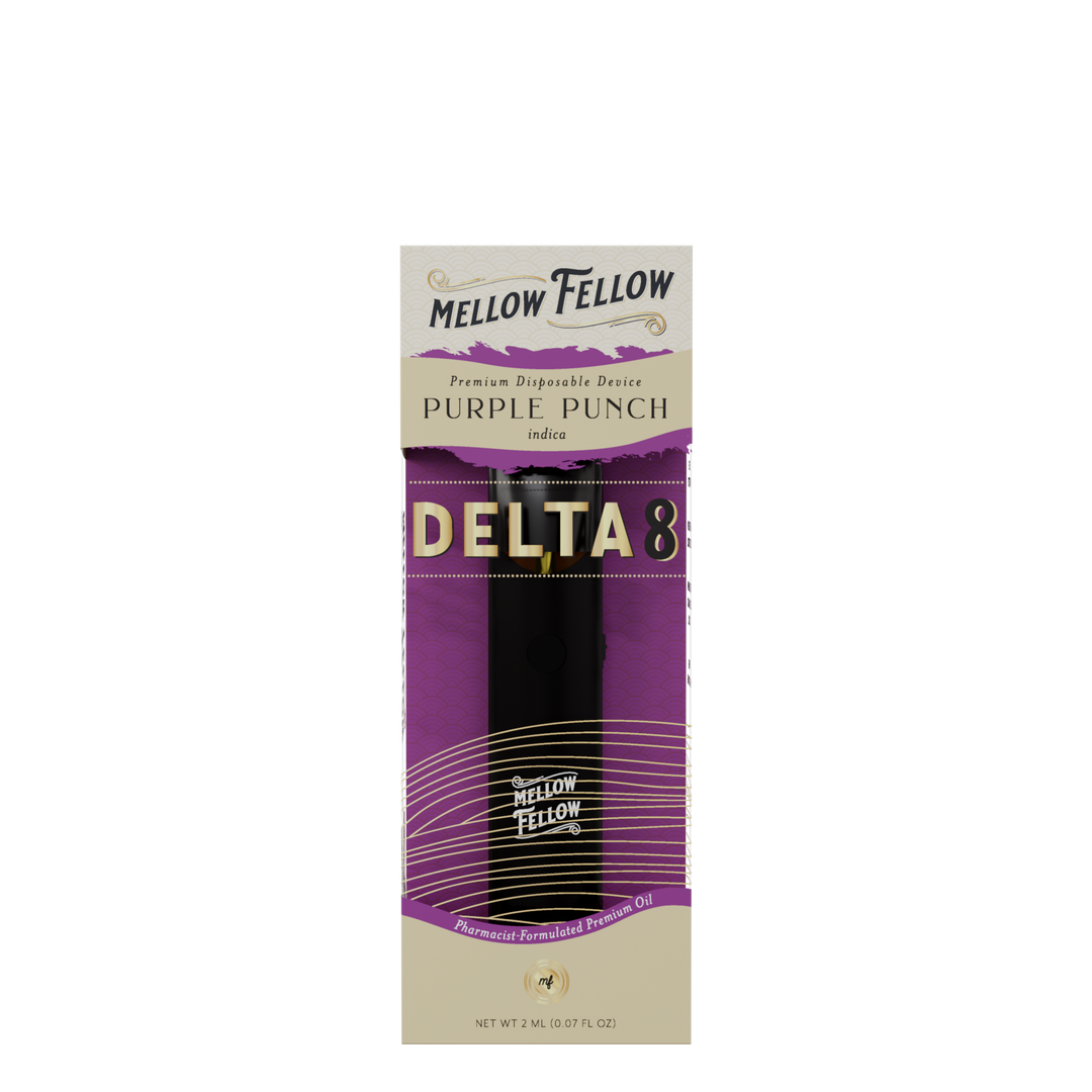 Delta 8 Premium 2ML Disposable Vape - Purple Punch (Indica)