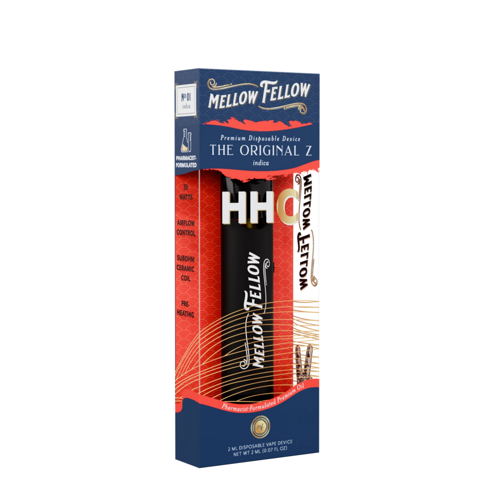 HHC Premium 2ml Disposable Vape - The Original Z (Indica) - Mellow Fellow