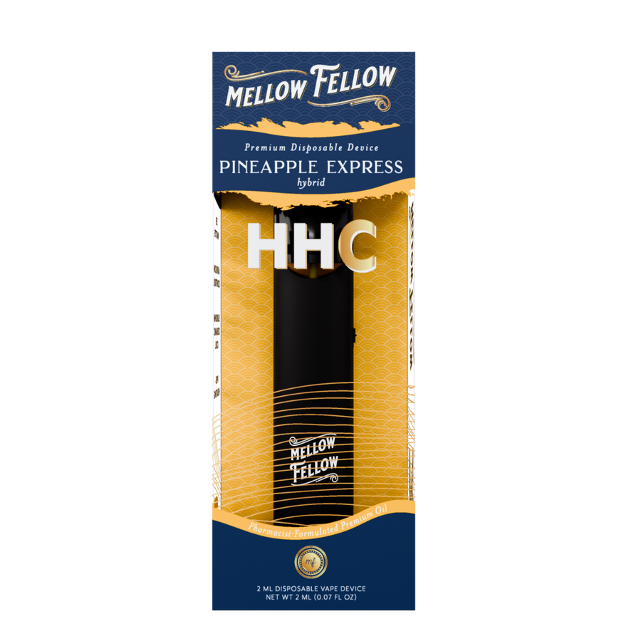 HHC Premium 2ml Disposable Vape - Pineapple Express (Hybrid) - Mellow Fellow