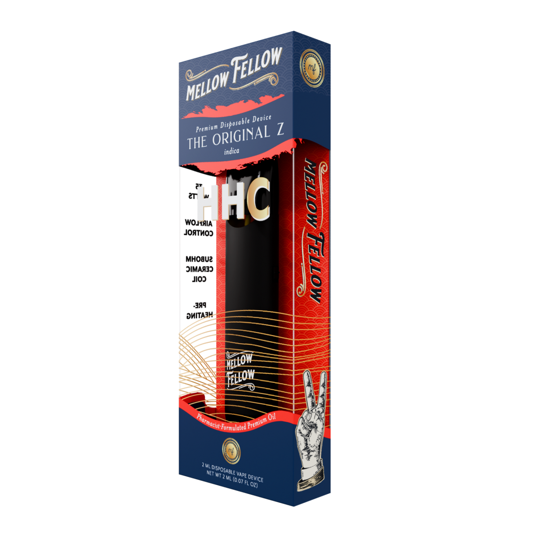 HHC Premium 2ml Disposable Vape - The Original Z (Indica) - Mellow Fellow