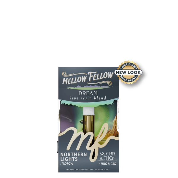 Dream Blend 1ml Live Resin Vape Cartridge - Northern Lights (Indica)