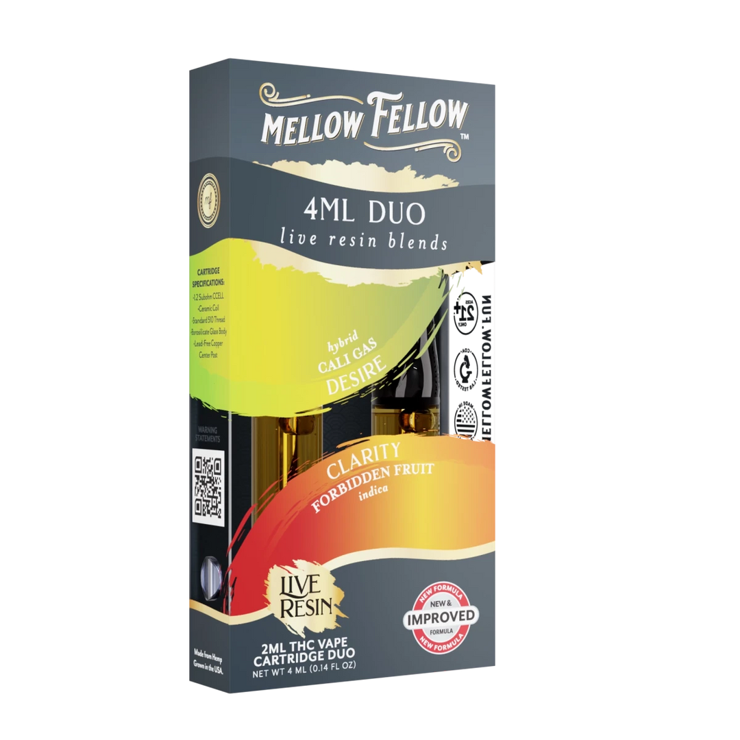 Desire - Cali Gas (Hybrid) & Clarity - Forbidden Fruit (Indica) - Live Mellow Fellow Desire - Cali Gas (Hybrid) & Clarity - Forbidden Fruit (Indica) - Live Mellow Fellow
