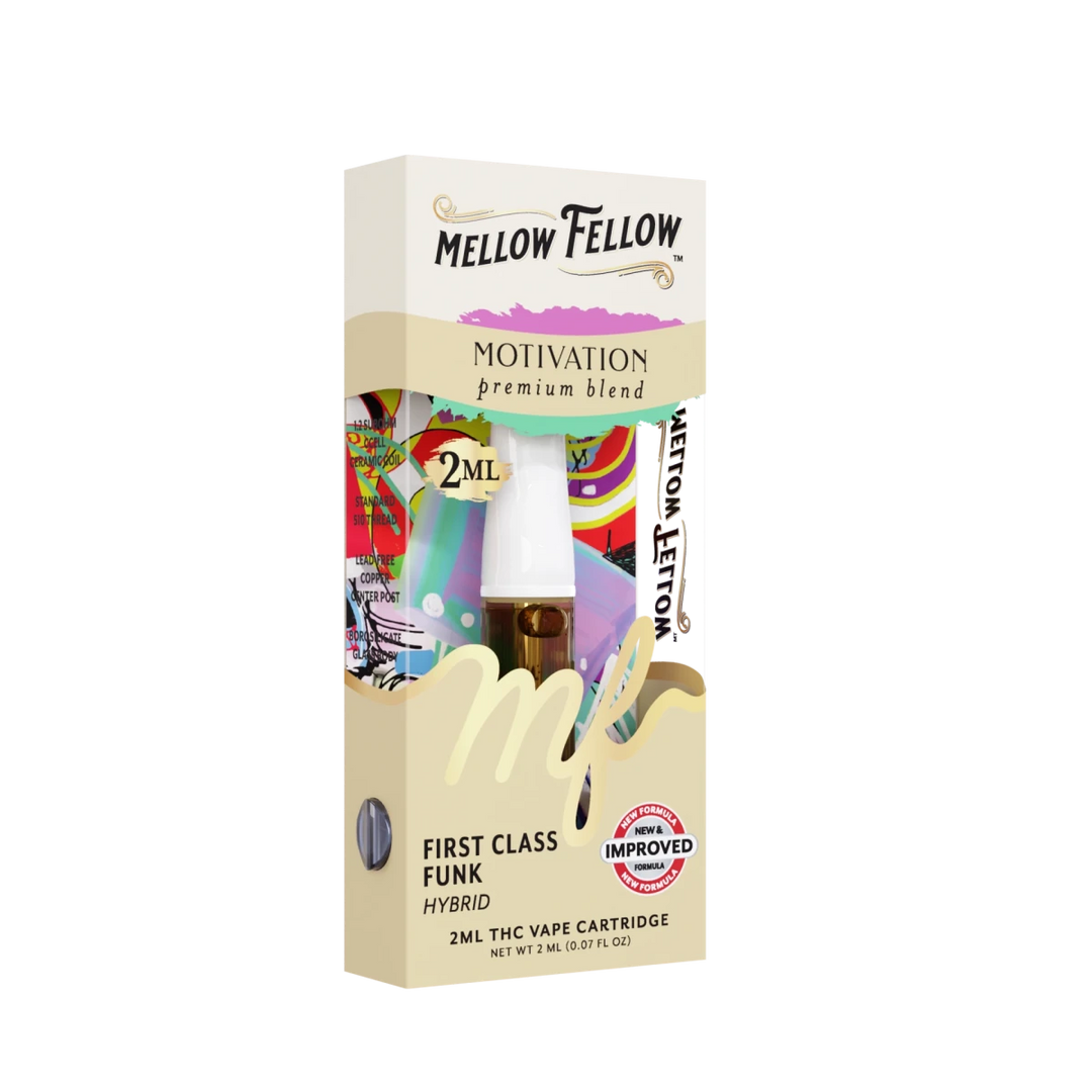 Motivation Blend 2ml Vape Cartridge - First Class Funk (Hybrid) - Mellow Fellow