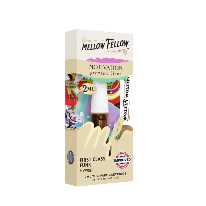 Motivation Blend 2ml Vape Cartridge - First Class Funk (Hybrid) - Mellow Fellow