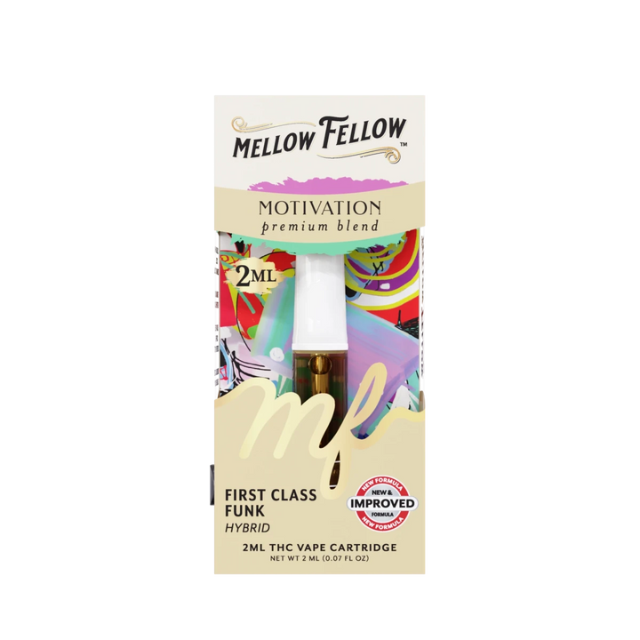 Motivation Blend 2ml Vape Cartridge - First Class Funk (Hybrid) - Mellow Fellow