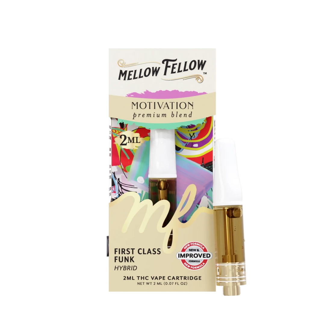Motivation Blend 2ml Vape Cartridge - First Class Funk (Hybrid) - Mellow Fellow