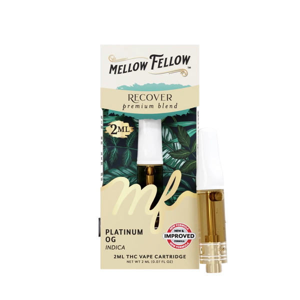 Recover Blend 2ml Vape Cartridge - Platinum OG (Indica)