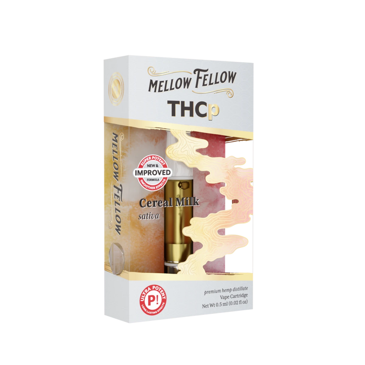 THCp 0.5ml Vape Cartridge - Cereal Milk (Sativa) - Mellow Fellow