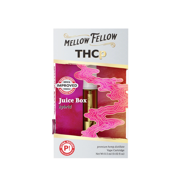 THCp 0.5ml Vape Cartridge - Juice Box (Hybrid) - Mellow Fellow