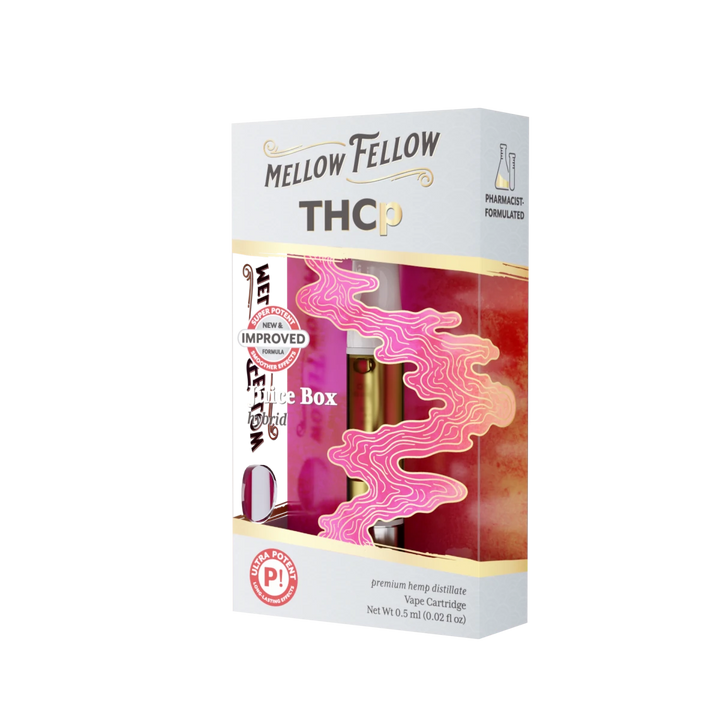THCp 0.5ml Vape Cartridge - Juice Box (Hybrid) - Mellow Fellow