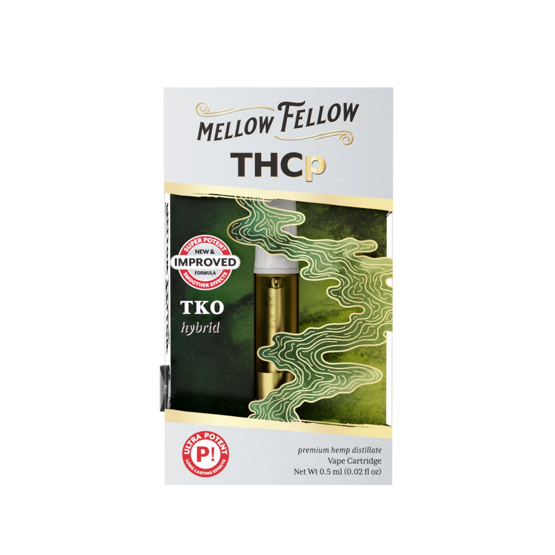 THCp 0.5ml Vape Cartridge - TKO (Hybrid) - Mellow Fellow THCp 0.5ml Vape Cartridge - TKO (Hybrid) - Mellow Fellow