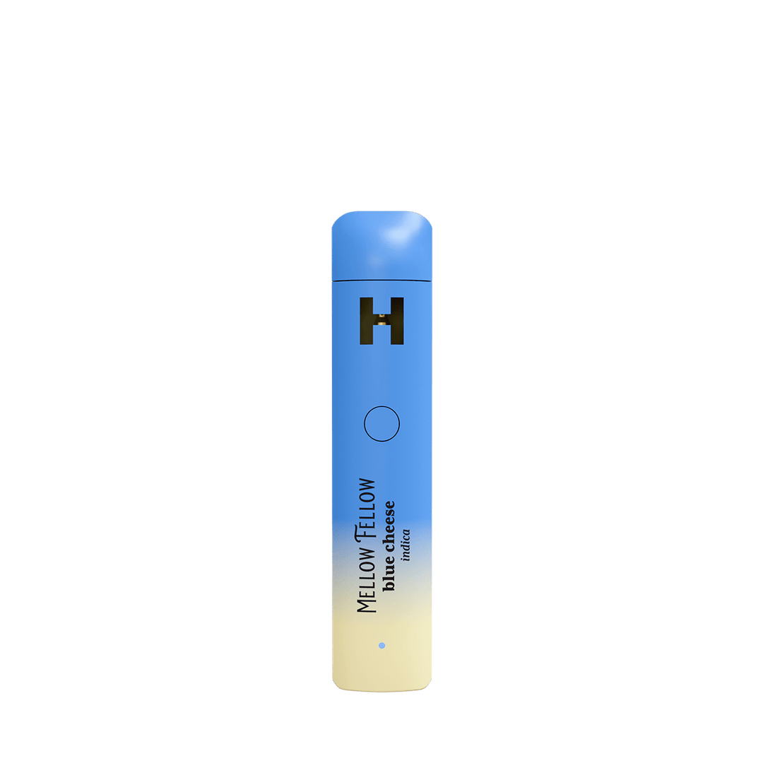 THCh 0.5g Disposable Vape - Blue Cheese (Indica) - Mellow Fellow