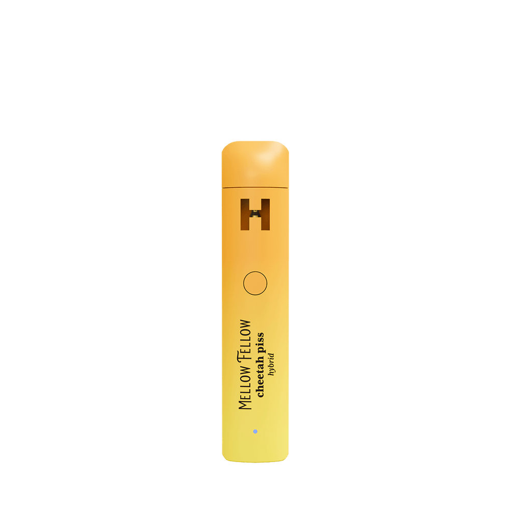 THCh 0.5g Disposable Vape - Cheetah Piss (Hybrid) - Mellow Fellow