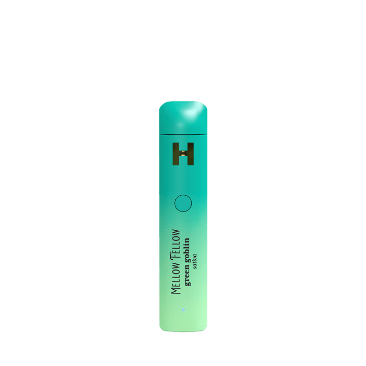 THCh 0.5g Disposable Vape - Green Goblin (Sativa) - Mellow Fellow