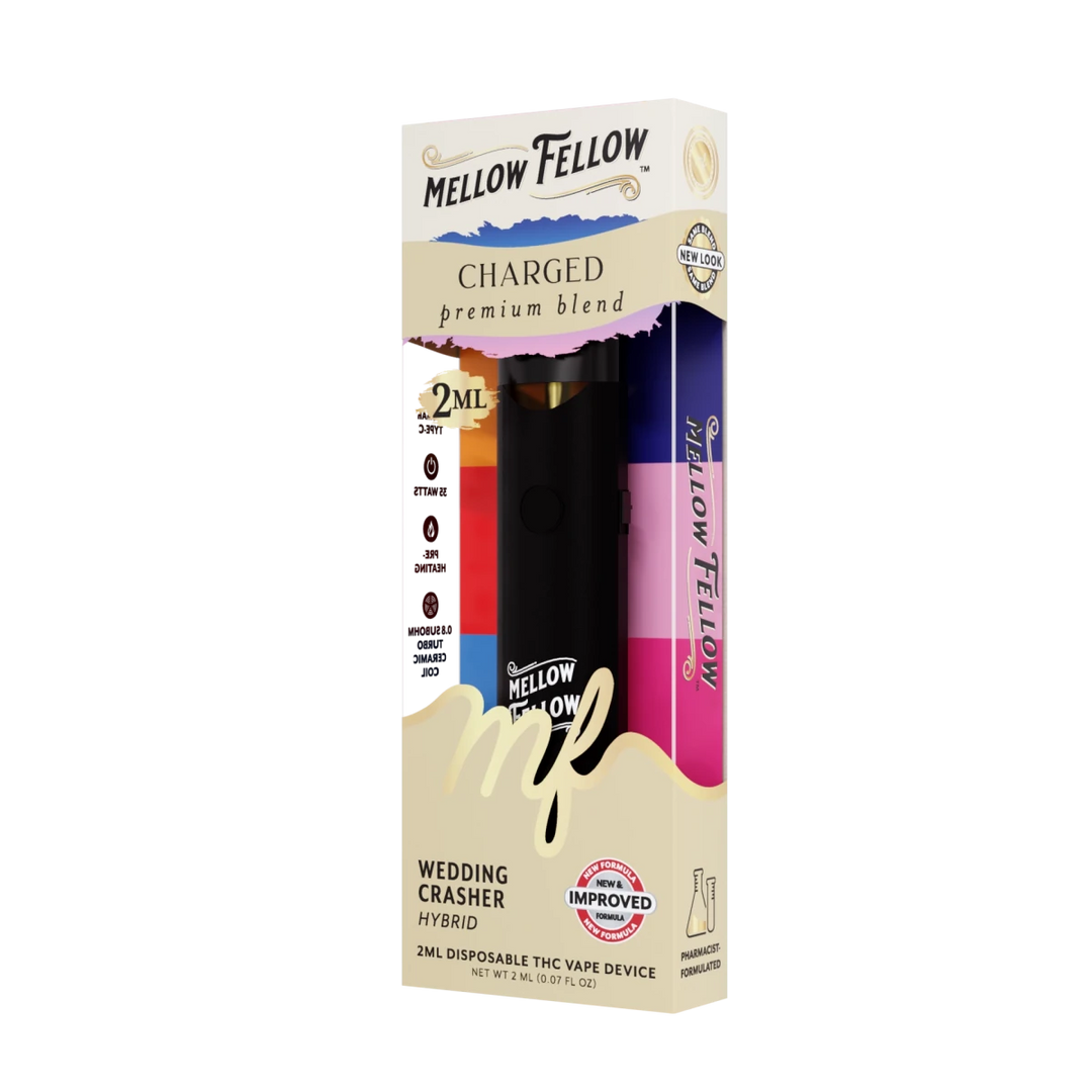 Charged Blend 2ml Disposable Vape - Wedding Crasher (Hybrid) - Mellow Fellow