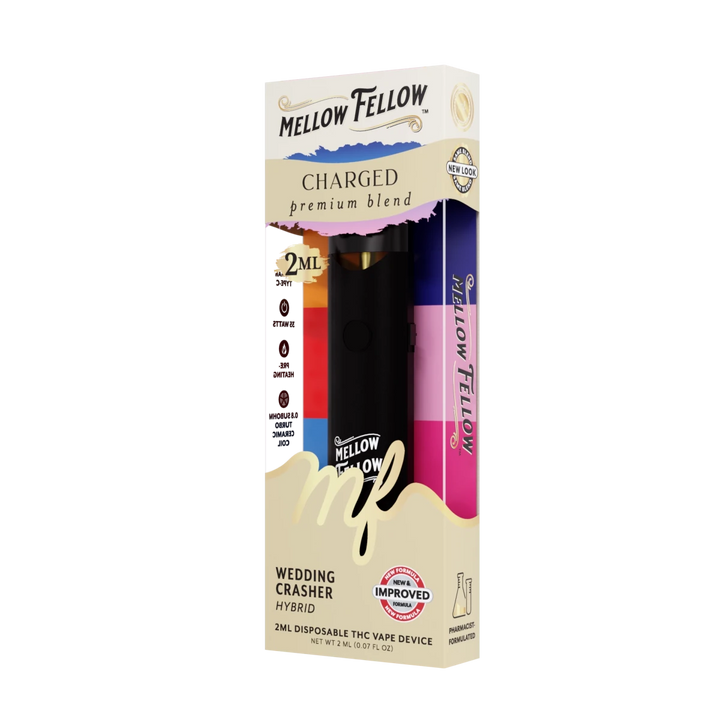 Charged Blend 2ml Disposable Vape - Wedding Crasher (Hybrid) - Mellow Fellow