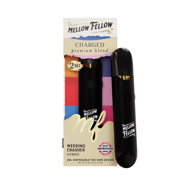 Charged Blend 2ml Disposable Vape - Wedding Crasher (Hybrid) Mellow Fellow Charged Blend 2ml Disposable Vape - Wedding Crasher (Hybrid) Mellow Fellow
