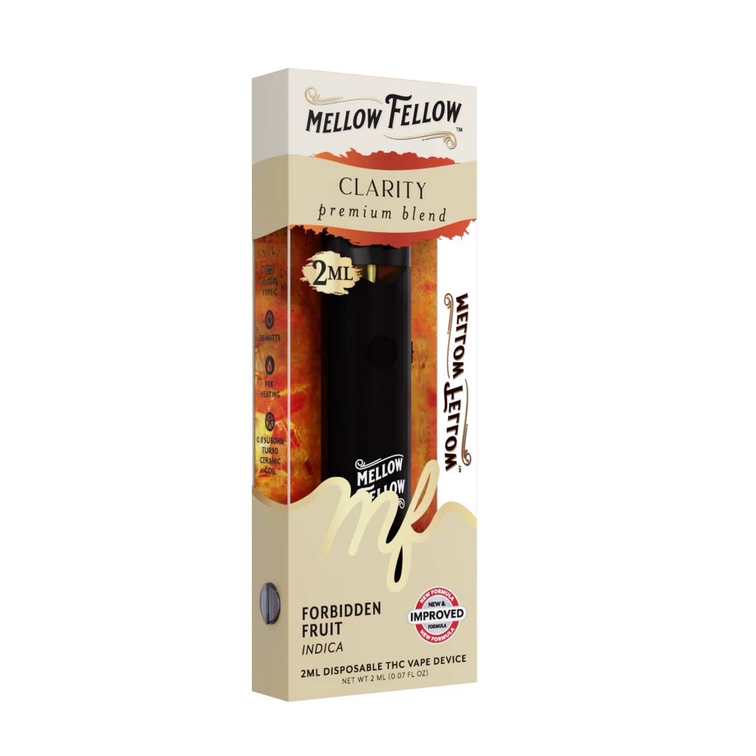 Clarity Blend 2ml Disposable Vape - Forbidden Fruit (Indica) - Mellow Fellow